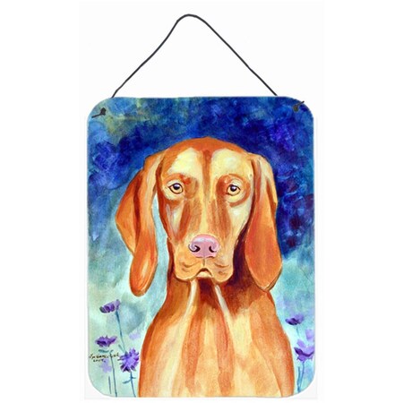 Carolines Treasures 12 x 16 in. Vizsla Aluminium Metal Wall Or Door Hanging Prints 7230DS1216